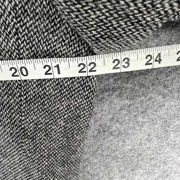 Lands End Sport Coat Jacket Mens 41R Gray Lambswool Tweed Lined Classic Business - Picture 9 of 16